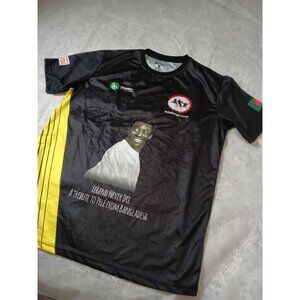 Pele Tribute Football Soccer Jersey XL Polyester Tribute Shirt